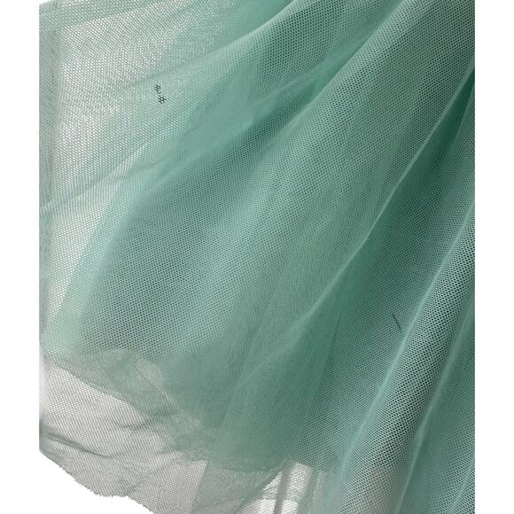 Hanna Andersson Aqua Tulle Skirt Girl's Size 5 - Picture 2 of 4